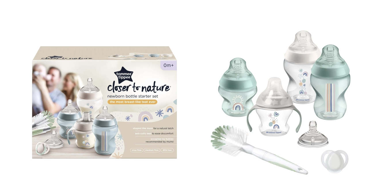 Tommee Tippee Closer to Nature Newborn Baby Bottle Feeding Pack - Target